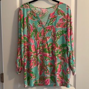 Lilly Pulitzer Dorothy Top in Multi In The Vias